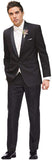CALVINSUIT Hombres La Solapa del mantón de los Hombres 2 Pedazos de los Trajes de Boda para los smokinges del Novio