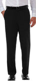 Haggar Cool 18 Pro pantalón de Cintura expandible con Parte Frontal Plana y Ajuste clásico para Hombre