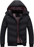 Sunshinejourney-Jackets - Chamarra de Invierno para Hombre (Talla M-5XL)