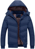 Sunshinejourney-Jackets - Chamarra de Invierno para Hombre (Talla M-5XL)