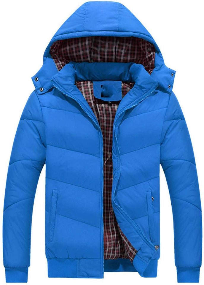 Sunshinejourney-Jackets - Chamarra de Invierno para Hombre (Talla M-5XL)