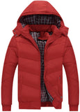 Sunshinejourney-Jackets - Chamarra de Invierno para Hombre (Talla M-5XL)