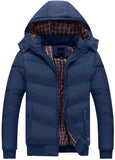 Sunshinejourney-Jackets - Chamarra de Invierno para Hombre (Talla M-5XL)