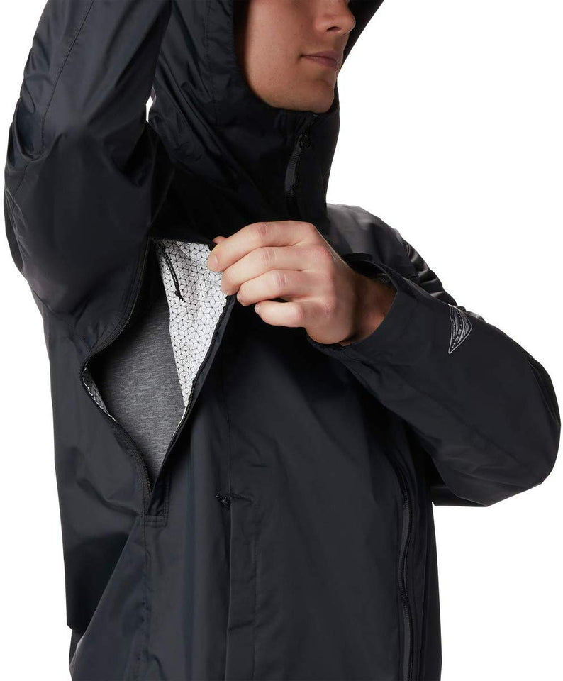 Columbia Evapouration Chamarra Impermeable y Transpirable para Hombre