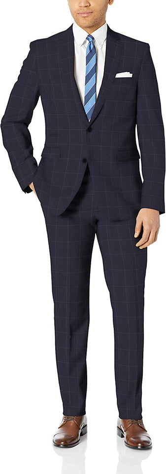 Vince Camuto Traje elástico para Hombre Set de Traje de Vestir para Hombre