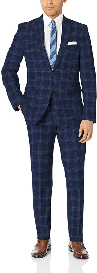 Vince Camuto Traje elástico para Hombre Set de Traje de Vestir para Hombre