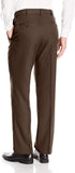 Haggar Cool 18 Pro pantalón de Cintura expandible con Parte Frontal Plana y Ajuste clásico para Hombre