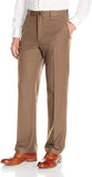 Haggar Cool 18 Pro pantalón de Cintura expandible con Parte Frontal Plana y Ajuste clásico para Hombre