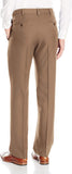Haggar Cool 18 Pro pantalón de Cintura expandible con Parte Frontal Plana y Ajuste clásico para Hombre