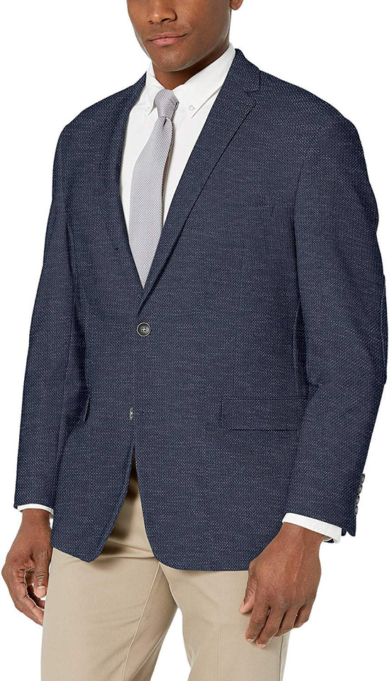 James Campbell - Chamarra para Hombre con 2 Botones