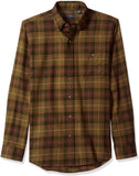 Arrow - Camisa de Franela de Manga Larga para Hombre
