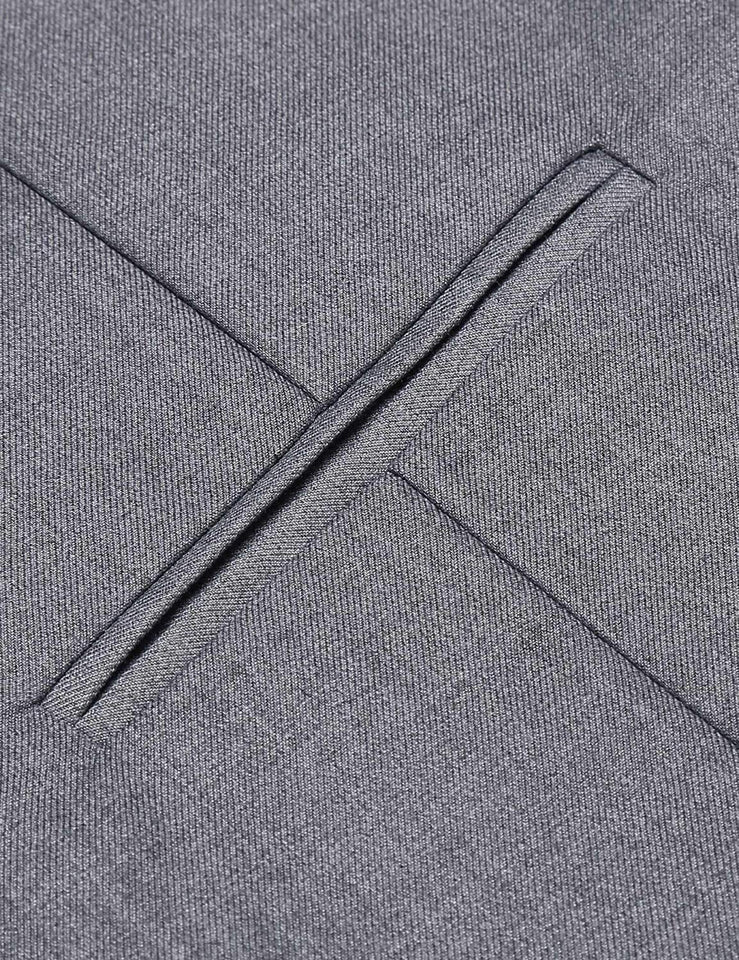 COOFANDY Chaleco de Vestir para Hombre, Estilo Formal, Ajustado, Chaleco