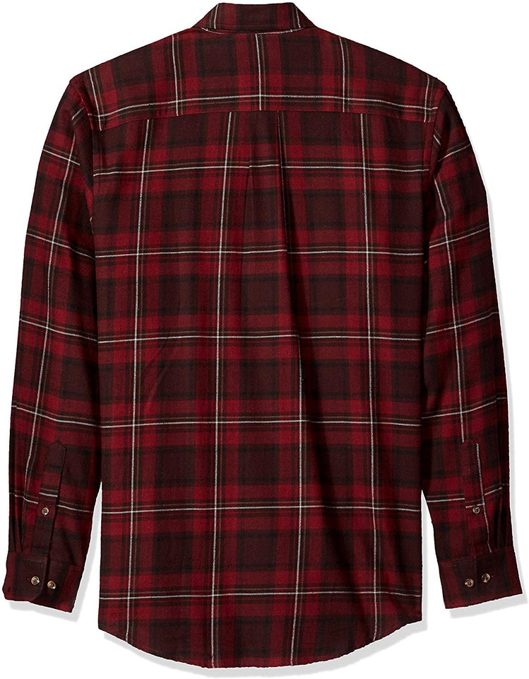 Arrow - Camisa de Franela de Manga Larga para Hombre