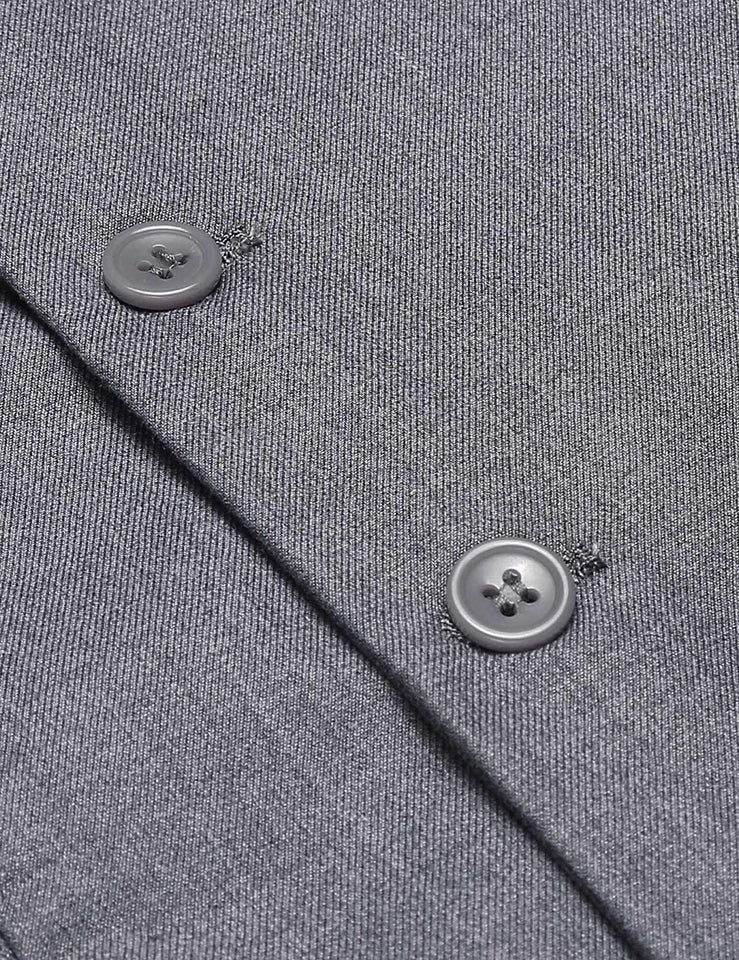 COOFANDY Chaleco de Vestir para Hombre, Estilo Formal, Ajustado, Chaleco