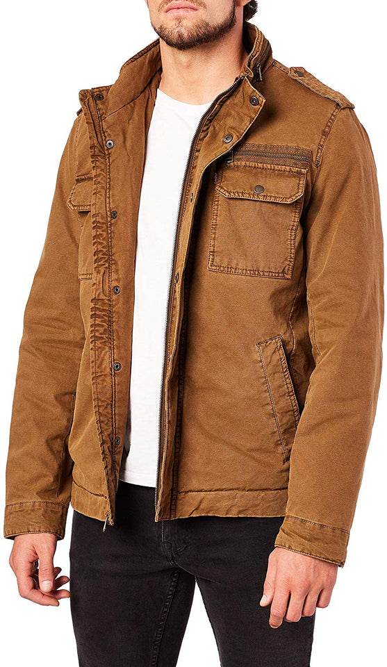 Levi's Military Jacket Chaqueta para Hombre, Color Worker Brown, M