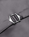 COOFANDY Chaleco de Vestir para Hombre, Estilo Formal, Ajustado, Chaleco