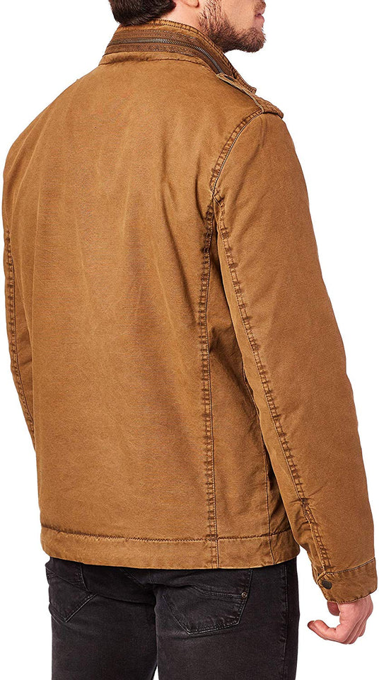 Levi's Military Jacket Chaqueta para Hombre, Color Worker Brown, M
