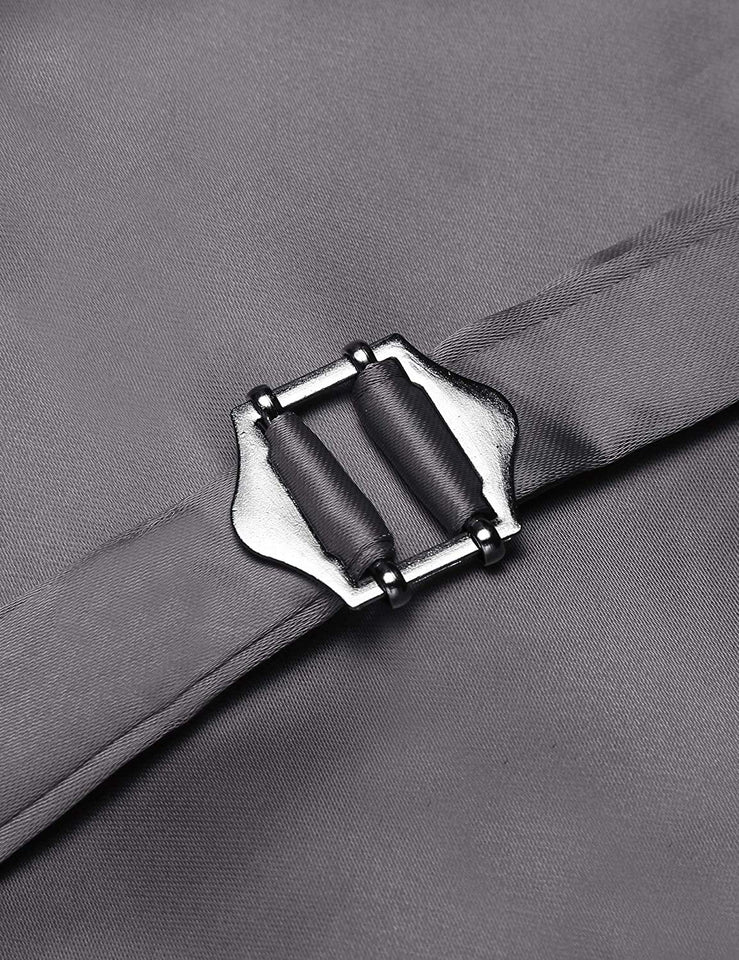 COOFANDY Chaleco de Vestir para Hombre, Estilo Formal, Ajustado, Chaleco