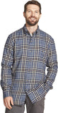 Arrow - Camisa de Franela de Manga Larga para Hombre
