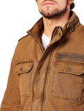 Levi's Military Jacket Chaqueta para Hombre, Color Worker Brown, M