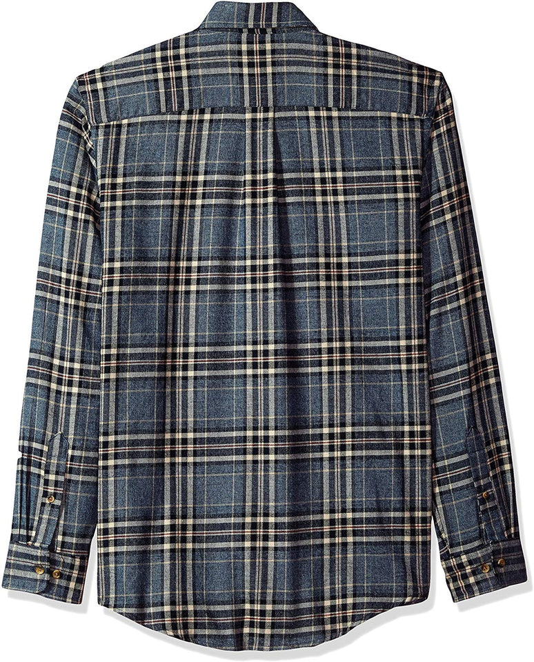 Arrow - Camisa de Franela de Manga Larga para Hombre