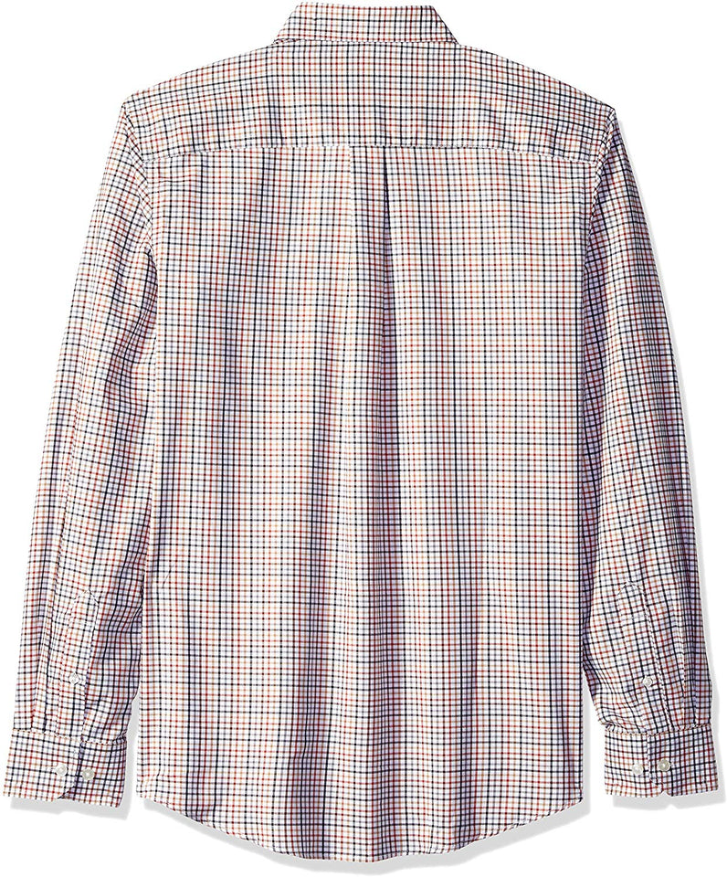 Van Heusen - Playera de Manga Larga para Hombre, Elástica, no Necesita Planchado